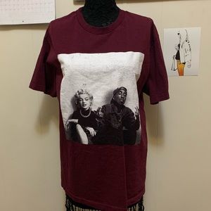 Tupac and Marilyn Monroe Tshirt